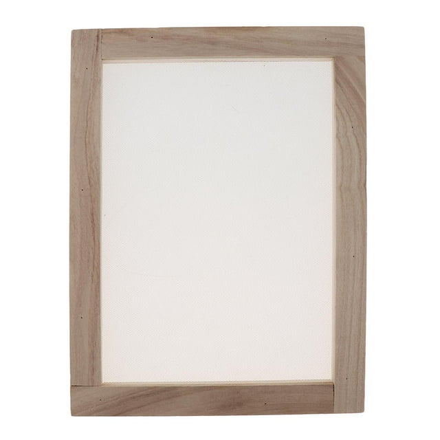 Rongfmy Paper Making Frame Screen Handmade Tool Handcraft Paper Making Tool Kids 19x25cm