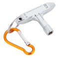 thumbnail image 2 of Garosa Drum Skin Tuning Key Square Socket with Carabiner Musical Instrument Accessory, Tuning Key, Drum Key, 2 of 4