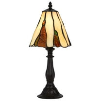 Cal Lighting 40W Metal/Resin Tiffany Accent Lamp With Inline Switch