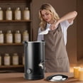 thumbnail image 1 of Wax Melter For Candle Making, 5.3 Qts, Fast And Even Heating, With Easy Pour Spout And Temperature Control, Hourglass Base For Non-Stick Smooth Flow, Wax Melting Pot For Making Candles Soaps, 1 of 10