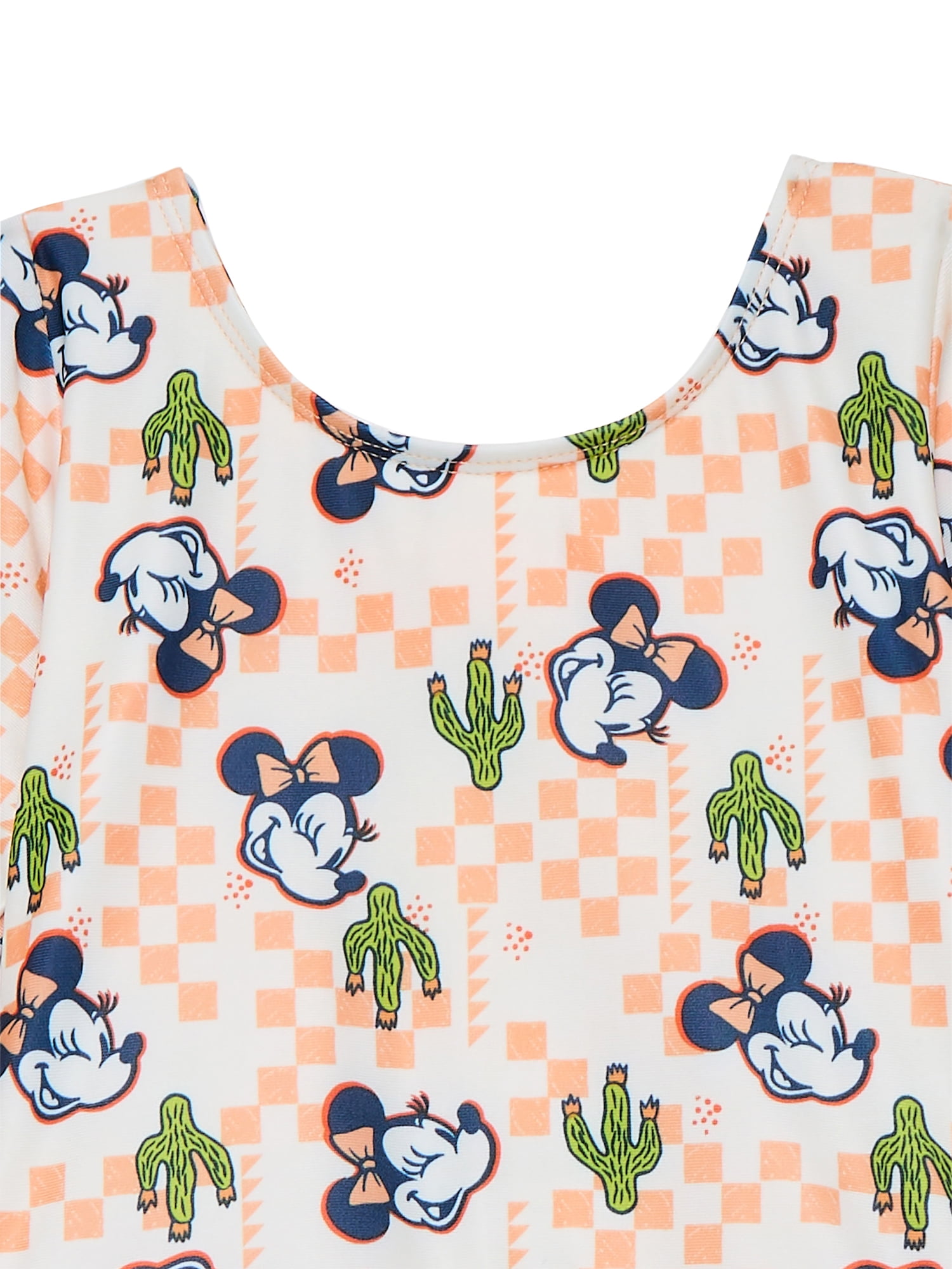 Character Toddler Girl Rash Guard One- Piece Swimsuit, Sizes 12M-5T