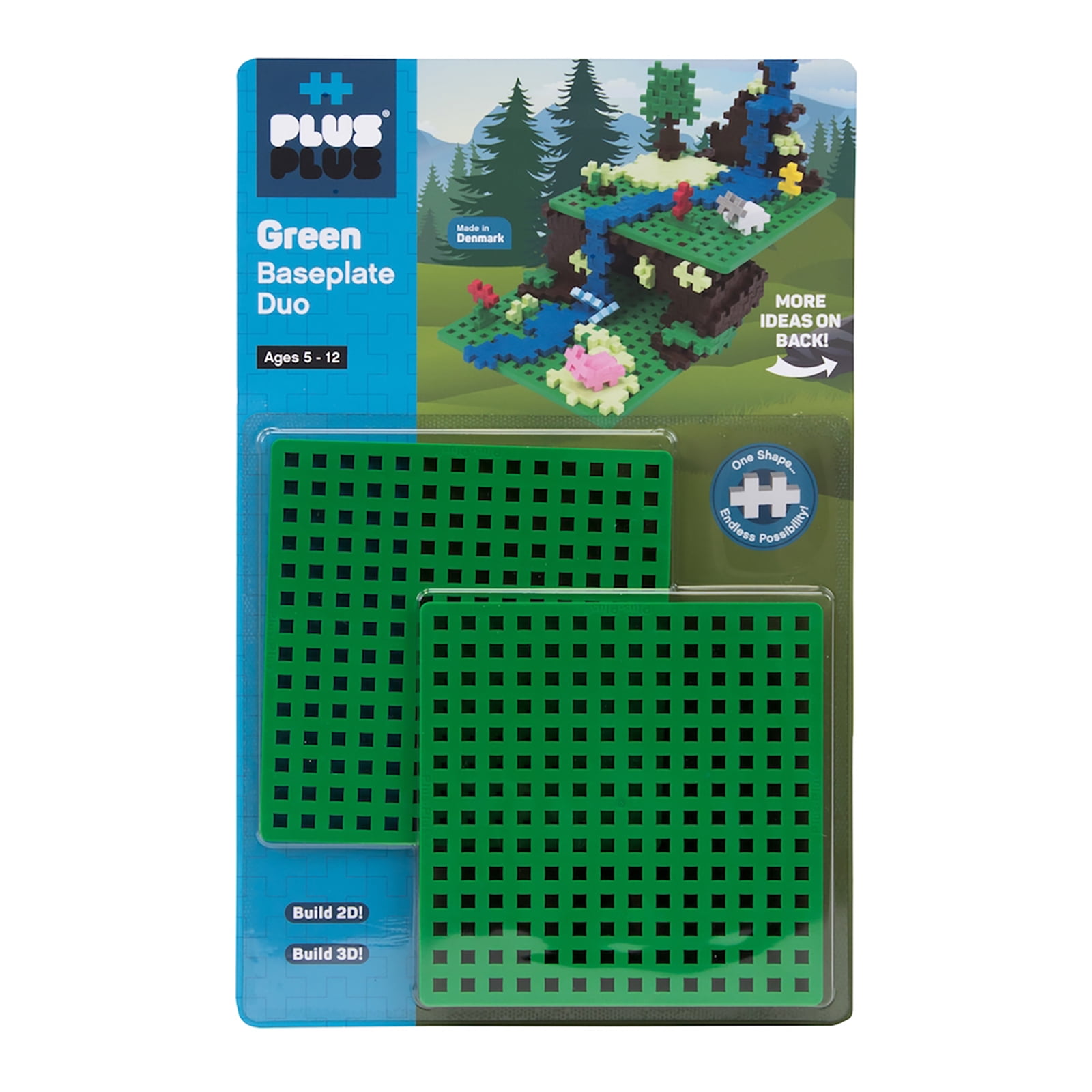 Plus Plus Baseplate Duo Rs 0101 Building Set 240 Pieces Walmart Com Walmart Com