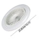thumbnail image 3 of Ventilador de techo con luces, ventilador de perfil bajo cerrado, luz de techo con ventilador, ventilador oculto, distribuidor con control remoto inteligente, luz de ventilador, 3 of 9
