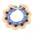thumbnail image 1 of 2x Collares de Pañuelos para Perros Y Gatos de Navidad, Bufanda Ajustable Hecha a Mano para Mascotas para Decoración Navideña, Cuello para Gatos Y Per 2 piezas, 1 of 8