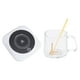 thumbnail image 2 of Calentador de tazas eléctrico Almohadilla de calentamiento de agua Temperatura Taza Almohadilla calefactora Taza de Calentador blanco, 2 of 9