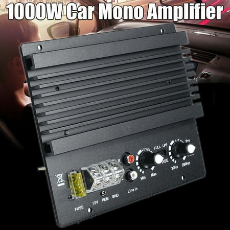 Legacy Amps High Power Only 600W 12V 4-8Ohm High Power Mono Car Audio Amplifier Board Powerful Bass Subwoofer Amp For Car Vehicles Truck ()