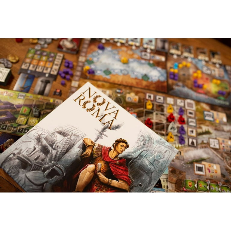 Nova Roma: Emperor Constantine Builds The New Roman Empire - Euro Strategy Board Game - 25th Century Games Nova Roma: Emperor Constantine Builds The New Roman Empire - Euro Strategy Board Game - 25th Century Games