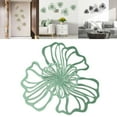 thumbnail image 2 of Floral Wall Art Hanging Decor, Elegant Floral Metal Wall Hanging Boho Inspired Wall Sculpture Art for Bathroom, Living Room & Bedroom Decor, 2 of 4