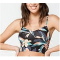 thumbnail image 2 of Roxy ANTHRACITE TROPICOCO Beach Classics Bralette Bikini Swim Top, US X-Small, 2 of 5