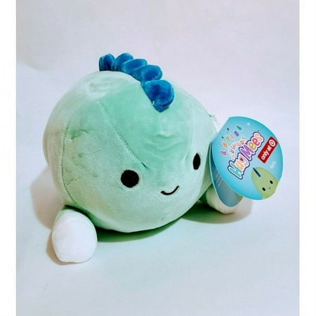 Squishmallows Laying Hug Mees RAFA the Green Dinosaur 7.5" Plush