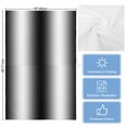 thumbnail image 5 of Black White 1 Pack Kitchen Towel, Water Absorbent Dish Towel, Gradient Gray Monochrome Minimalist Stripe Decorative Hand Towels - Quick Drying Cloth for Cooking Baking, 18x28 Inch, 5 of 8