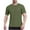 Army Green, variant on Chiccall Mens T Shirts 2025 Summer Fashion Short Sleeve Crew Neck Breathable Beach Shirts Tops Black