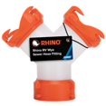 thumbnail image 3 of Camco RhinoFLEX Camper/RV Wye Sewer Hose Fitting | Features 360-Degree Swivel Ends & Built-In Gaskets for Odor Tight Connection | Allows for 2 Sewer Hoses to Connect to the Same Dump Station (39812),, 3 of 5