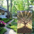 thumbnail image 4 of Heduofu Roots Of Love Tree Welcome Garden Flag Vertical Double Sided Seasonal Outside Decor for Farmhouse Yard Patio Lawn Outdoor Home Decor Gift White, 4 of 6