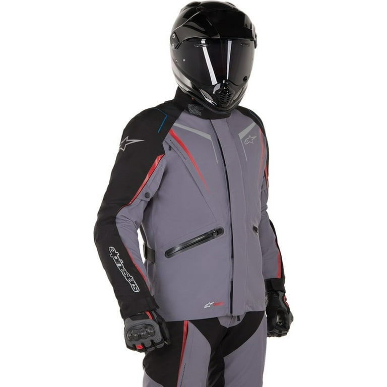 Alpinestars YOKOHAMA Drystarジャケット Alpinestars Yokohama Drystar Jacket - Dark Gray/Black/Red - 2XL