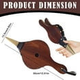 thumbnail image 4 of Fireplace Wood Blower Nozzle Handheld Chimney Bellows for BBQ Grill, Outdoor Camping, Wood Stove, Chimney Fire Tool with Hanging Strap, 4 of 7