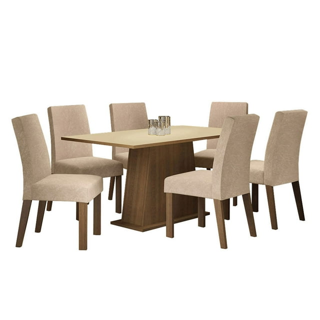 Juego de Comedor Madesa Roberta Mesa con 6 Sillas