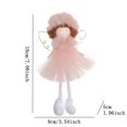 thumbnail image 3 of Christmas Decorations Angel Doll Pendant Tree Ornaments Plush Angel Crafts Elves Decorations for Wall Hanging Home Holiday Party, 3 of 5