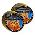 thumbnail image 4 of Set de suministros para la fiesta de cumpleaños de una estrella del baloncesto para 16 invitados, 4 of 6