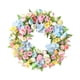 thumbnail image 4 of Guirnalda colgante de colorida de 45 cm, guirnalda de rosas artificiales para pared, fiesta, decoración de granja o Acción de ., 4 of 8