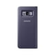 thumbnail image 2 of Funda plegable para Samsung Galaxy S8 S-View con soporte, color gris Samsung Clear View Cover, 2 of 4