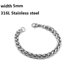 thumbnail image 1 of Pulsera de cadena cubana de acero inoxidable 316L para hombres y mujeres, Figaro, Metal Vintage, Vikingo, Kpop, Pulseras Emo, lindo regalo de joyería de lujo, 1 of 4