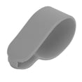 thumbnail image 3 of Funda protectora para manillar de dedo para patinete Xiaomi M365, funda de silicona con dial de dedo, color gris, 3 of 8