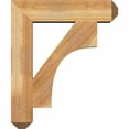 thumbnail image 3 of Ekena Millwork 4"W x 20"D x 24"H Westlake Craftsman Rough Sawn Bracket, Western Red Cedar, 3 of 4