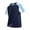 Dark Blue, variant on Mens T-Shirts 2026 Summer Color Block Crew Neck Short Sleeve Ice Silk Sport Top for Running Wear