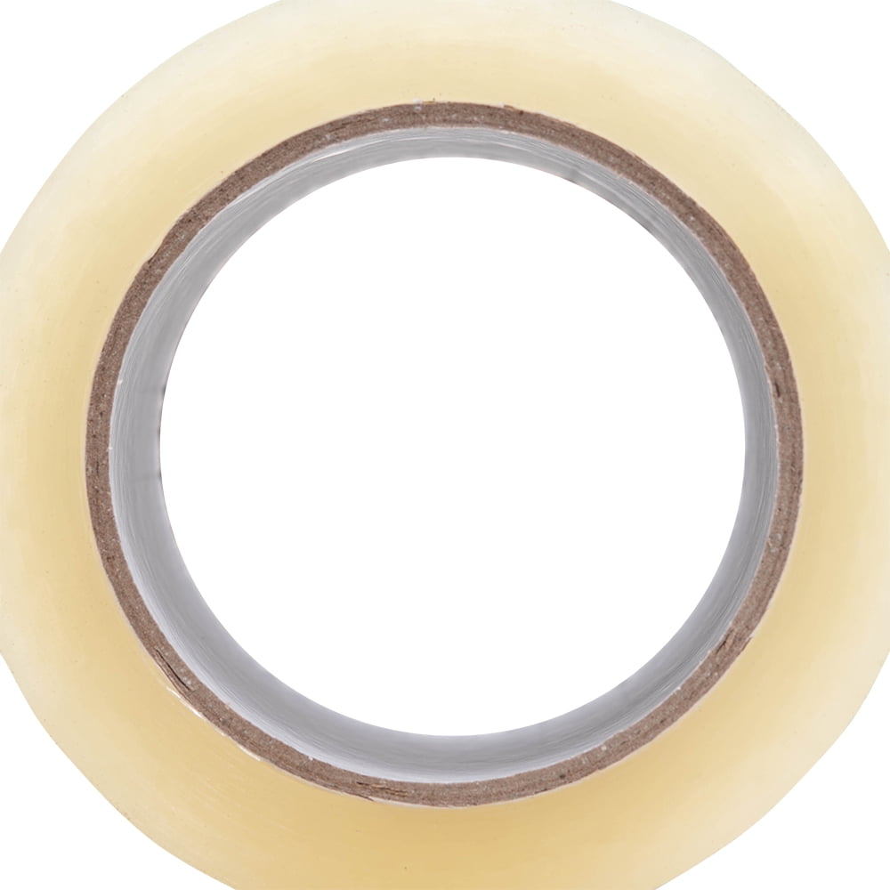 Brock Case 36 Rolls Clear Tape 48mm x 100m 1.8 Mil Sealing Carton Box Package for Shipping Storage Warehouse Retail