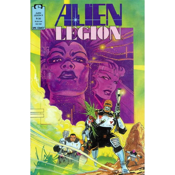Alien Legion (Vol. 2) #9 VF ; Epic Comic Book