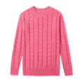 thumbnail image 4 of Women's Warm Cable Knit Top and Long Skirt Winter Ensemble Set, 4 of 9