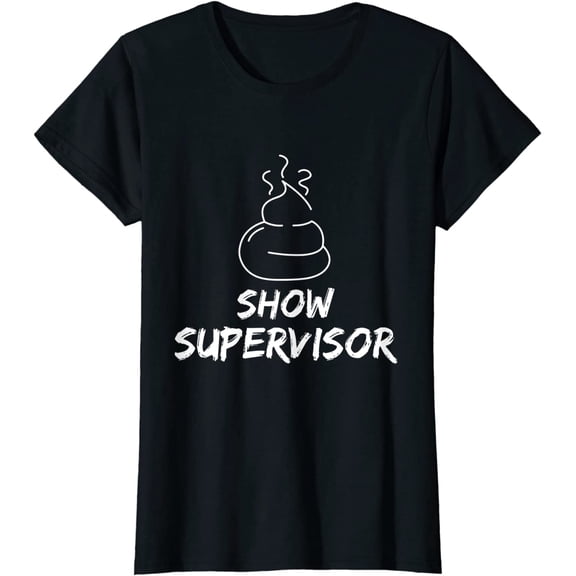 Cool S.h.i.t Show Supervisor Vintage For Women T-Shirt