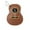 Brown, variant on BallsFHK Guitar Pick Box With 17 Slots, Customizable Name, Guitar Shaped Guitar Pick Holder, Pick Storage Bag For Guitar Lovers