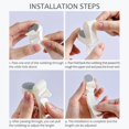 thumbnail image 4 of Supports de Draps Ajustables Pinces à Draps Fonction Anti-Course pour Drap Housse de Matelas Support d'Angle Pinces Attaches Sangles Textiles pour la Maison Organiser Violet, 4 of 8