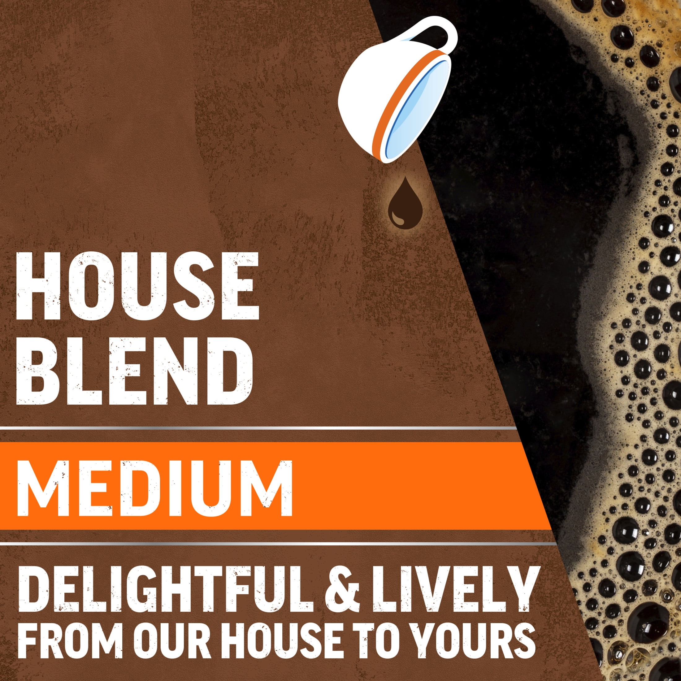 Maxwell House House Blend Medium Roast K-Cup® Coffee Pods, 48 Count. Box