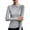 Gray-Sweaters, variant on AGWOLF Fall Sweater for Women Comfy Lapel Collar Ribbed Knit Pullover Lightweight Long Sleeve Jumper Shirts