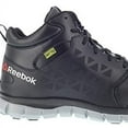 thumbnail image 3 of Reebok Work Women's Sublite Cushion Composite Toe Waterproof Athletic Mid Cut Work Shoe Black/Grey - RB414, 3 of 4