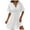 White, variant on Cathalem Bathing Suit Cover Up for Women, V-Neck Swimsuit Coverup for Poolside, Seaside and Party (White,M)