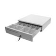 thumbnail image 1 of Amdohai POS Cash Register Drawers Cashbox Five-Grid Three-Gear RJ11 Interface Cash Drawer with Money Tray and Lock Movable Coin Tray Smart POS System, 1 of 7