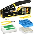 thumbnail image 1 of Kit de herramientas de crimpado Ethernet Unaula RJ45 Pass Through, 1 of 7