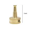thumbnail image 2 of Sprayer Nozzle Brass Jet Sweeper for Converting Hose to Pressure Washer, 2 of 5