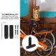 thumbnail image 3 of unbranded 1Par Pedal Para De Aleación De Aluminio Negro Resistente Y Antideslizante Para, 3 of 6