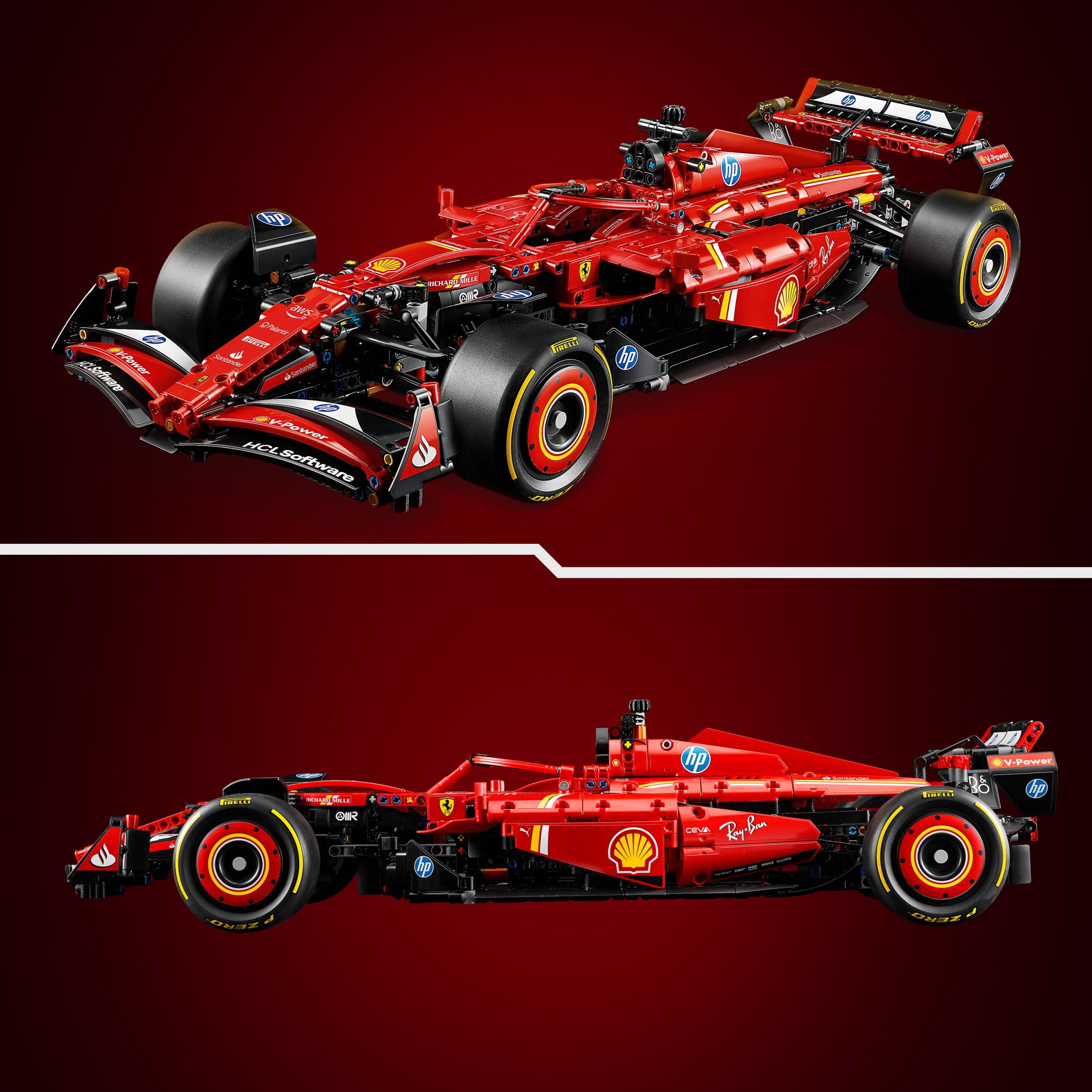 LEGO Technic Voiture Ferrari SF-24 F1, Ensemble de modèle de voiture pour adultes 42207