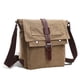 thumbnail image 4 of Mujeres Hombre Bolso Bolso Cámara Libro Bolera Cartera Almacenamiento Crossbody Pack Amplio Capacidad Camping Flap Messenger Bolso Bolsillos múltiples Khaki Pequeño Methold AP004585-02, 4 of 6