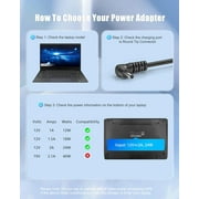 12V 2A Charger for Gateway Laptop GWTC116-2BK GWTC116-2BL GWTN156-11BK GWTN116 GWTN133 GWTN141 SAW30-120-2000U GWNC21524 Laptop Power Supply (UL Listed)