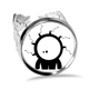 thumbnail image 1 of Universo Alien Monster Alien cíclope Anillo de compromiso de boda de amor ajustable Unbranded  M, 1 of 3
