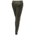thumbnail image 2 of FashionOutfit Women's Solid Side Studs Tight Leggings, 2 of 3