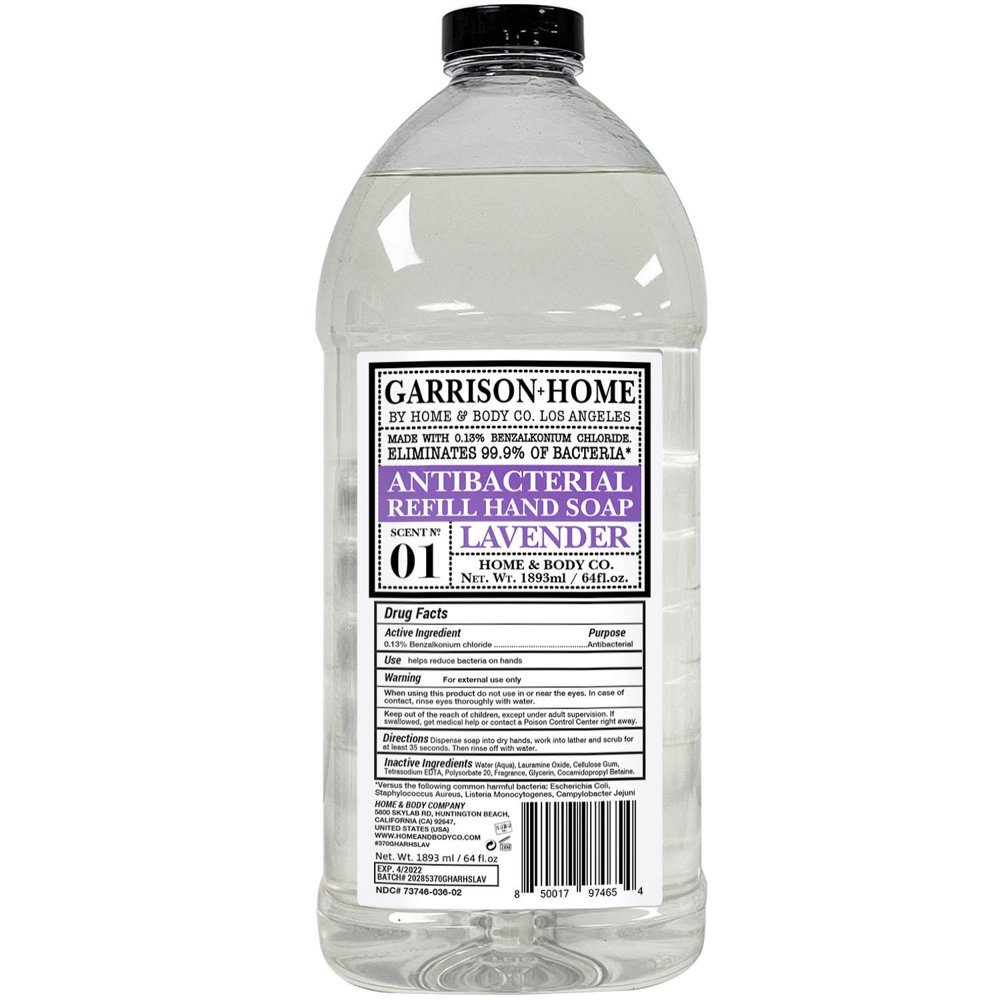 Garrison + Home Antibacterial Hand Soap (64 Ounce)