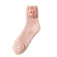 thumbnail image 1 of Womens Winter Socks, Mid Tube Socks with Fleece for Warmth and Cold Protection, 1 of 2